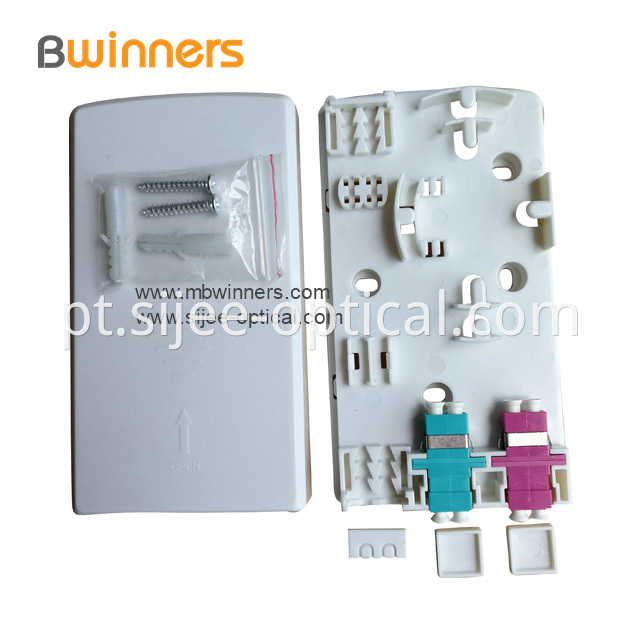 Fiber Optic Wall Socket